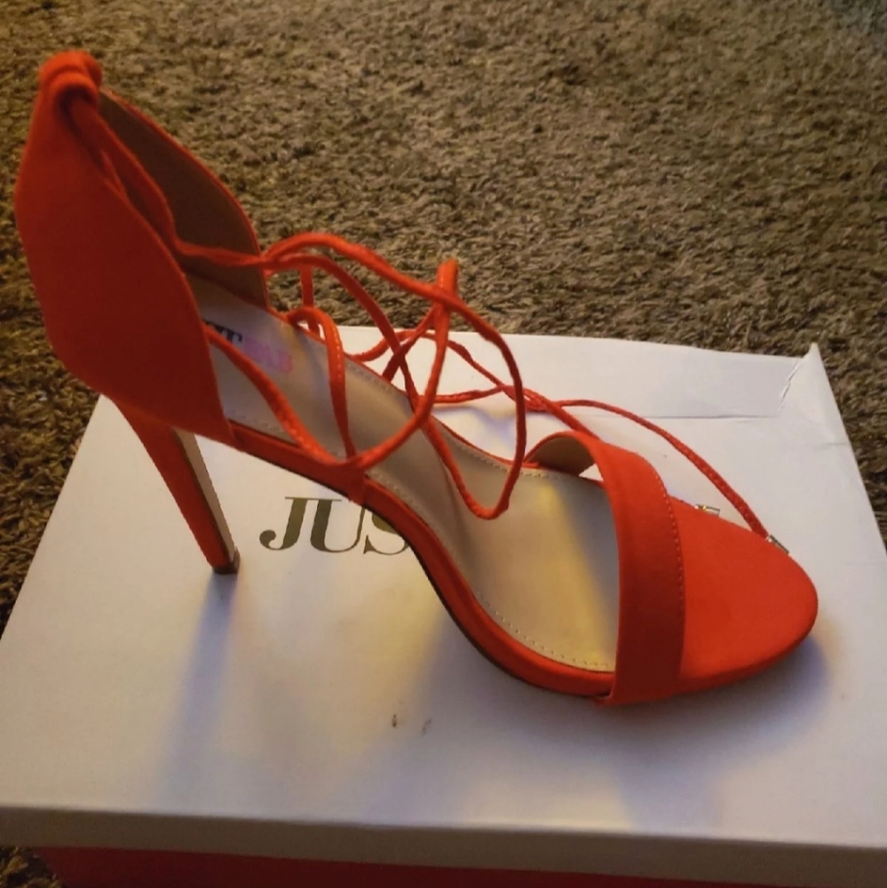 Red high heels